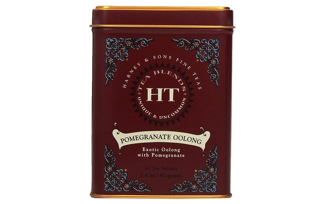 Harney & Sons Pomegranate Oolong Tea   Tin  20 pcs